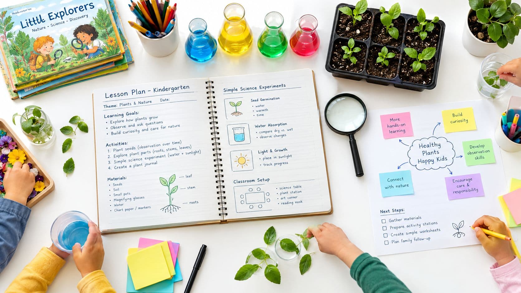 5 Science Lesson Plan for Kindergarten Examples interface example