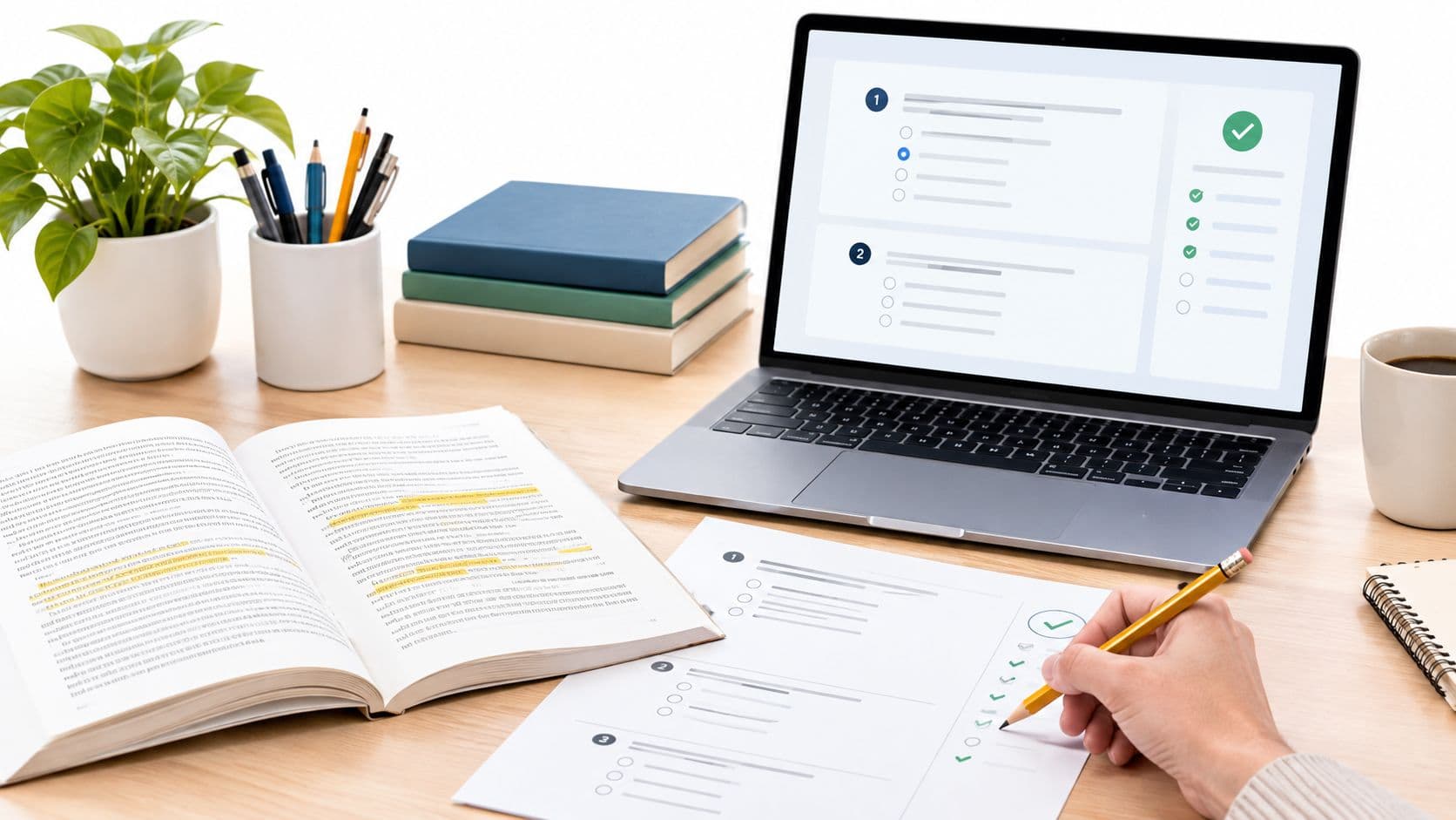 How to Make a Quiz from a Reading Passage That Works interface example