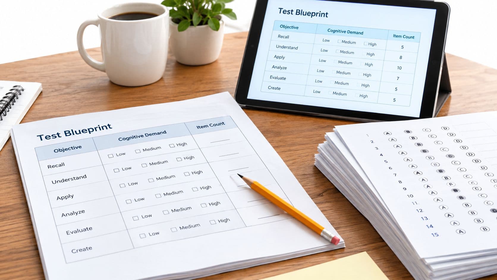 Multiple Choice Test Tips: How to Build Strong Questions interface example