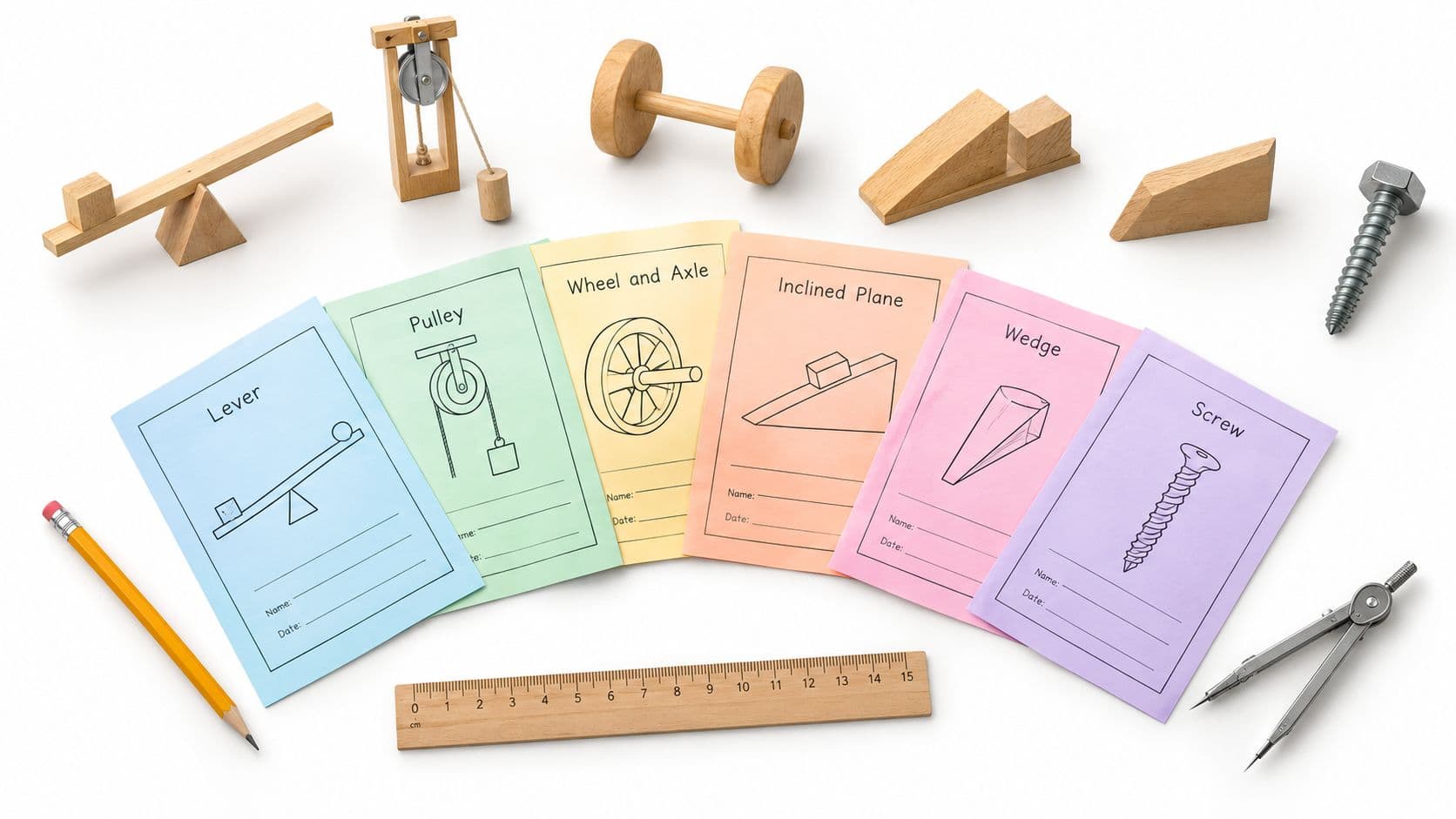 7 Simple Machines Worksheets for Every Grade planning view