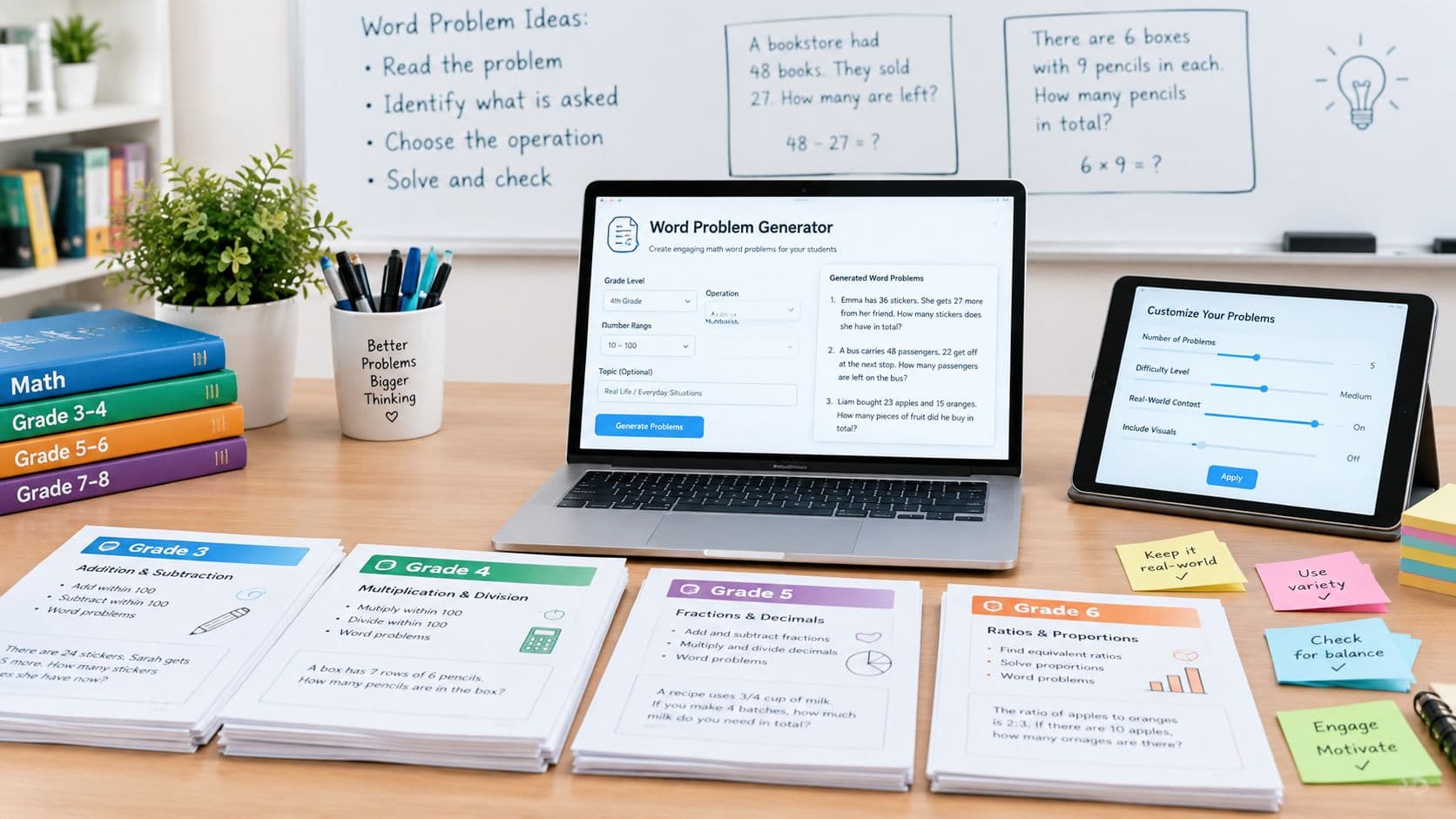 10 Word Problem Maker Tools for Every Classroom planning view
