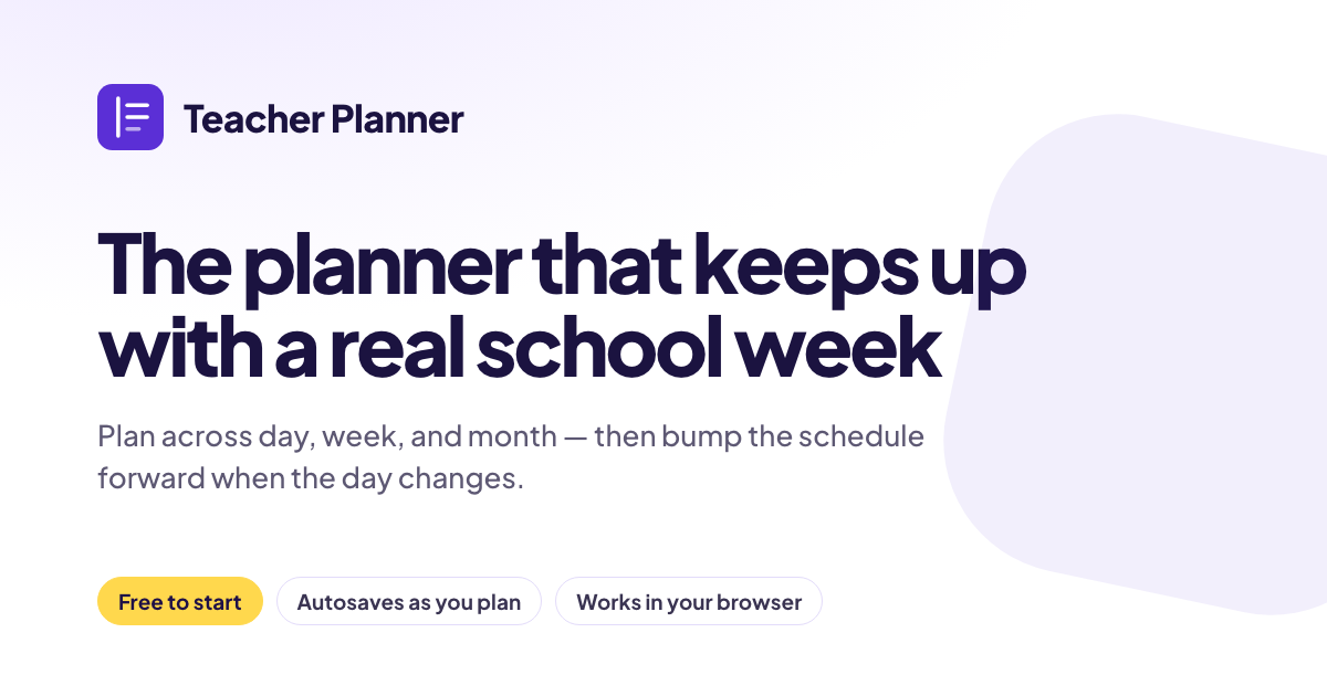 teacherplanner.ai image